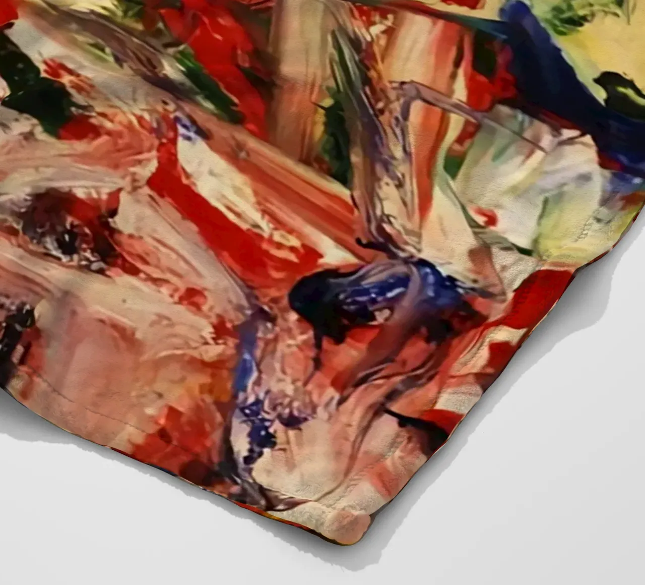 Willem De Kooning Schöne Farbe Fleecedecke von Family ARTWORK