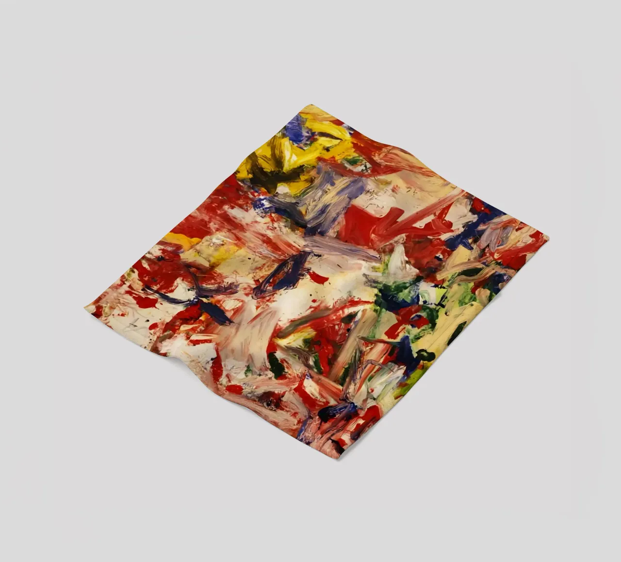 Willem De Kooning Schöne Farbe Fleecedecke von Family ARTWORK