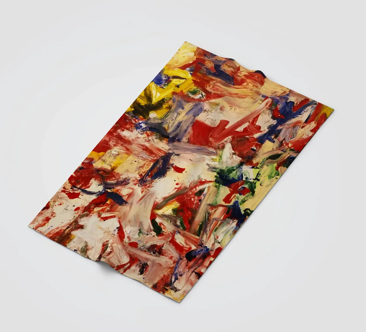 Willem De Kooning Schöne Farbe Fleecedecke von Family ARTWORK