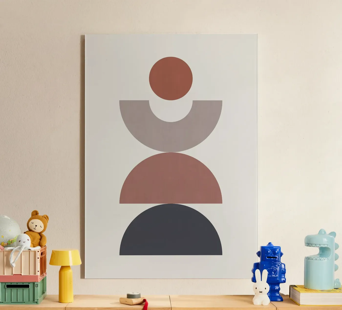 semi-circle acryl van Ron Bale