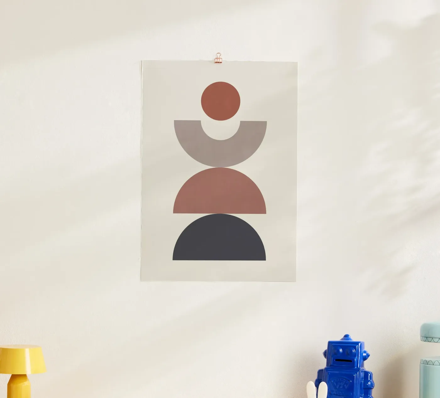 semi-circle poster van Ron Bale