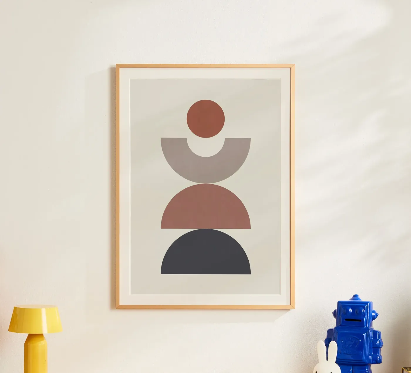 semi-circle poster van Ron Bale