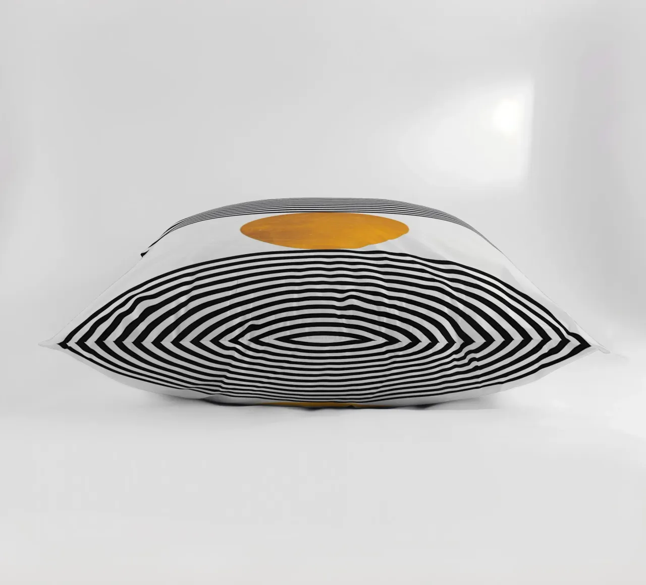 cerchi concentrici forme geometriche cuscino da Ron Bale