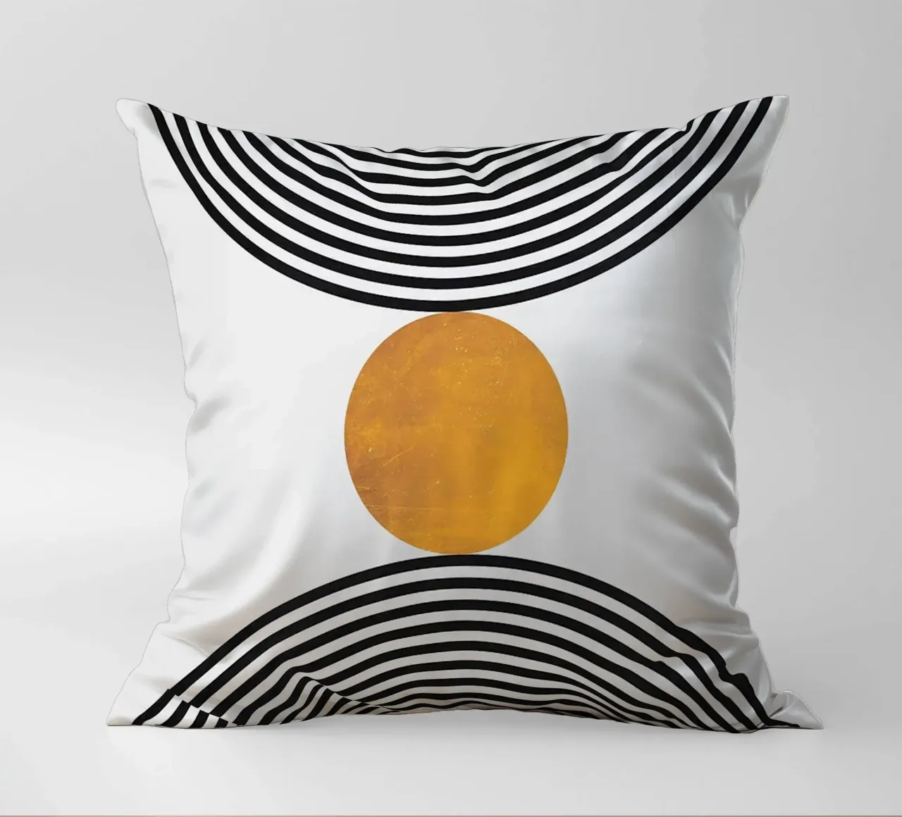 cerchi concentrici forme geometriche cuscino da Ron Bale