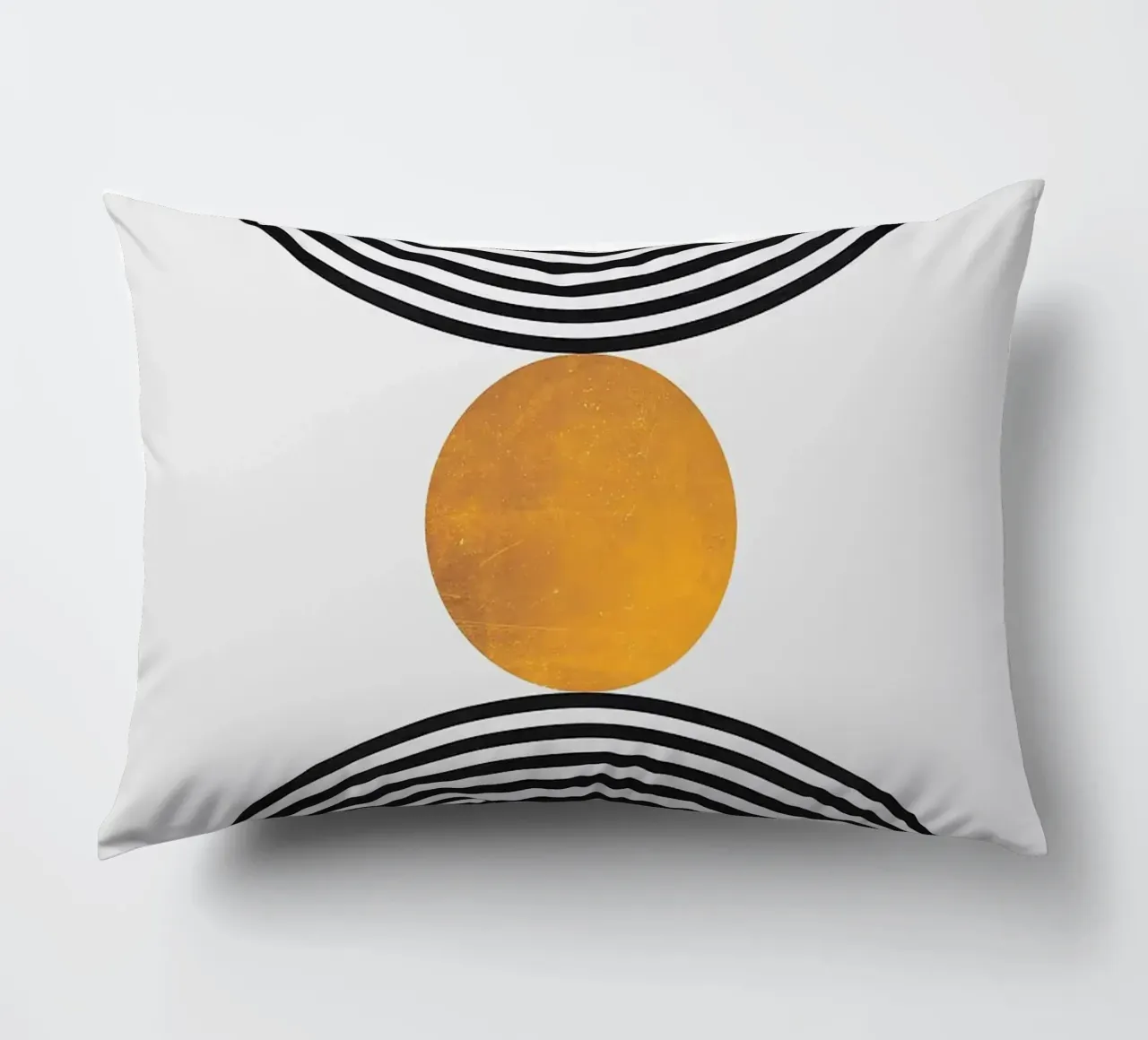 konzentrische Kreise geometrische Formen Kissen von Ron Bale