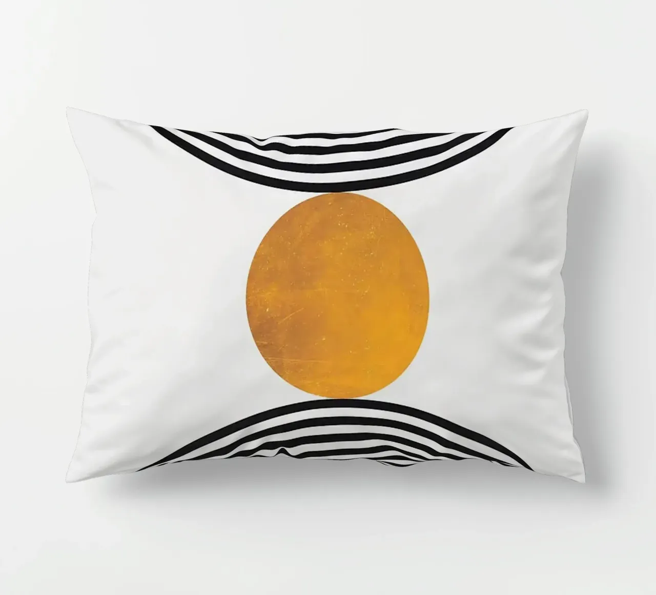 cerchi concentrici forme geometriche cuscino da Ron Bale