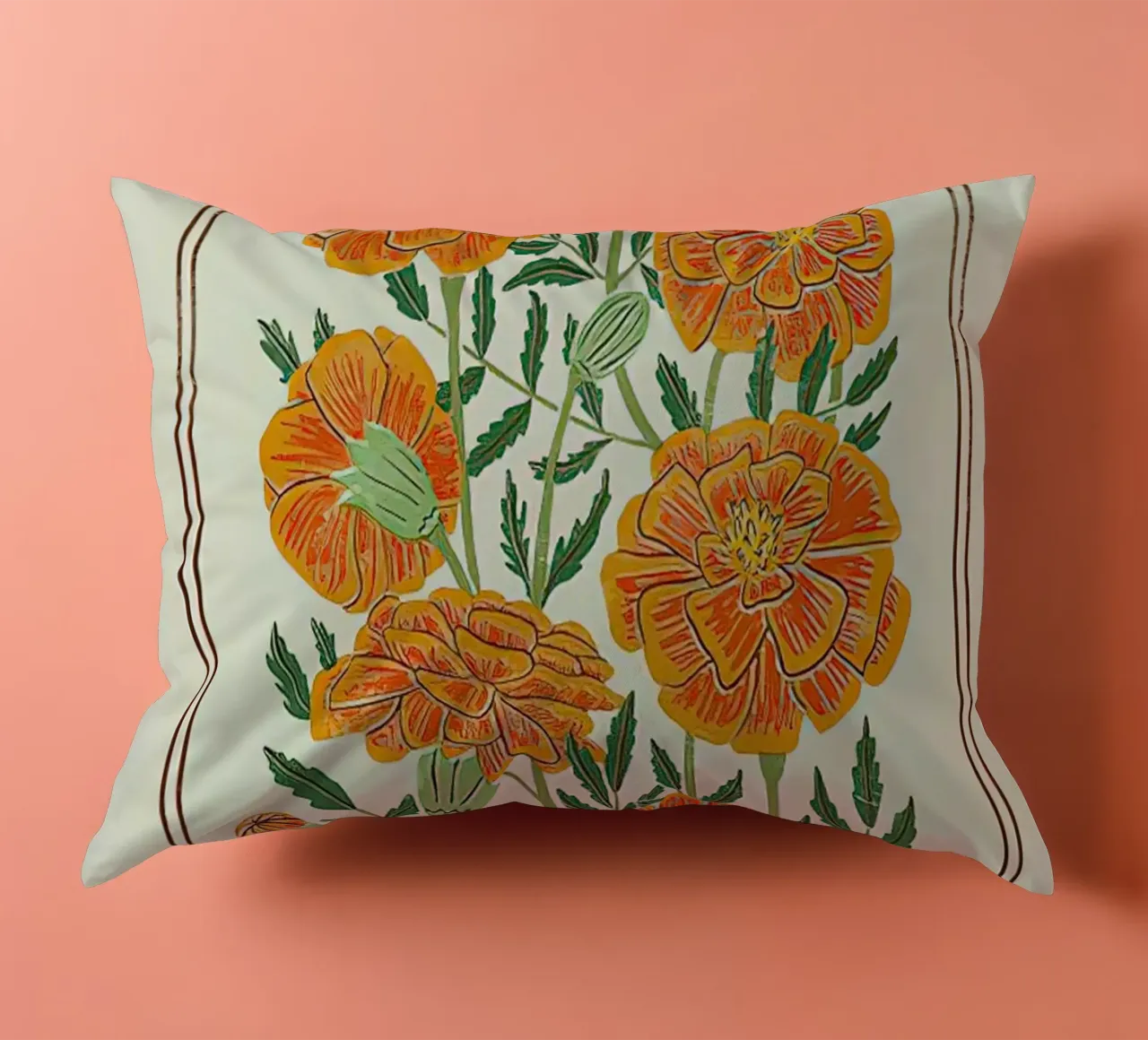 Calendula francese cuscino da harris shop