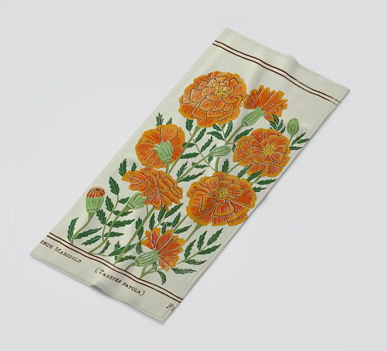 Calendula francese telo mare da harris shop