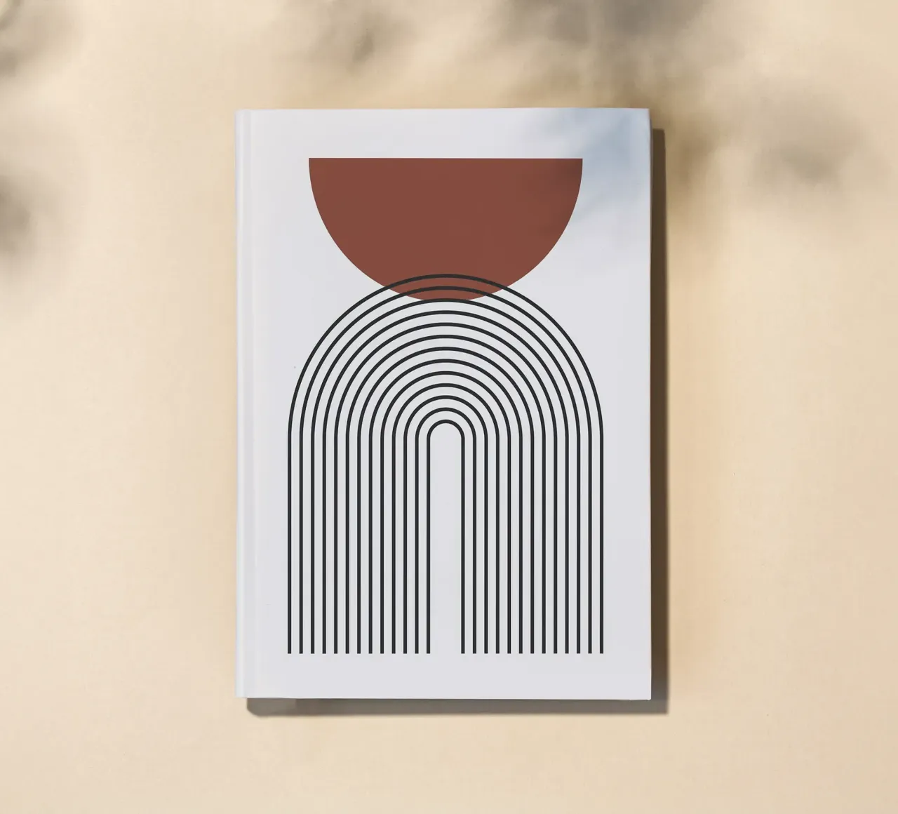 semi-circle arches notebook by Ron Bale