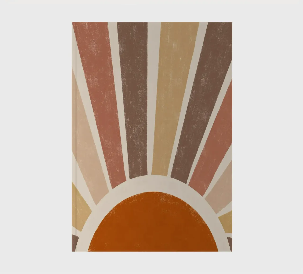 sun sunburst rays notebook by Ron Bale