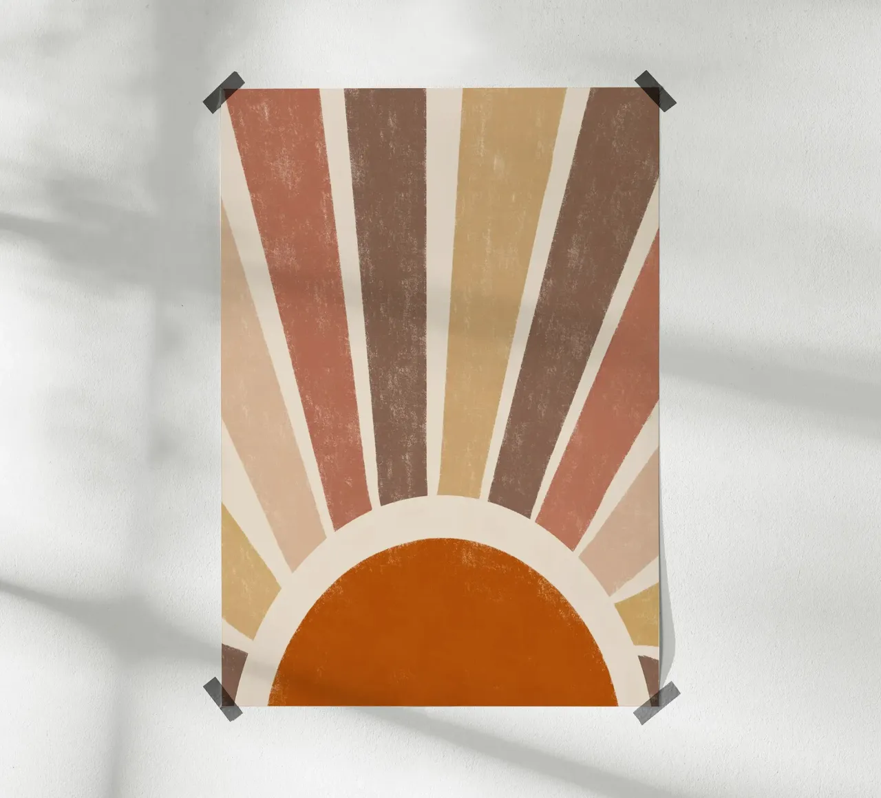 raggi del sole poster da Ron Bale