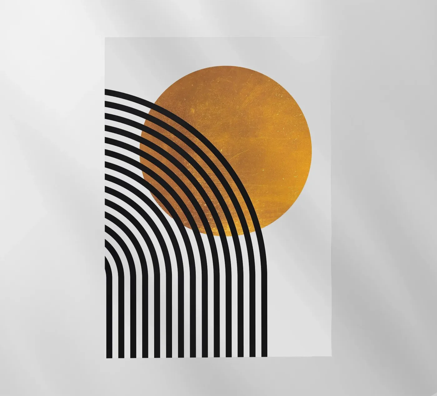 Kreis-Linien-Muster Backlit Folie von Ron Bale