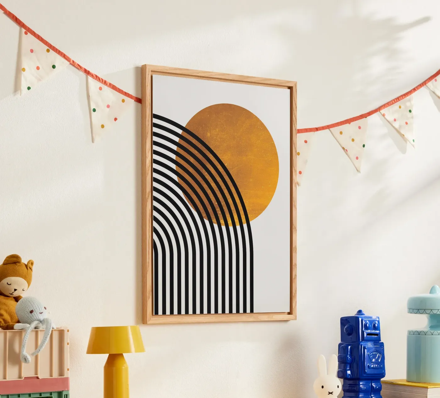circle line-pattern plexiglas de Ron Bale