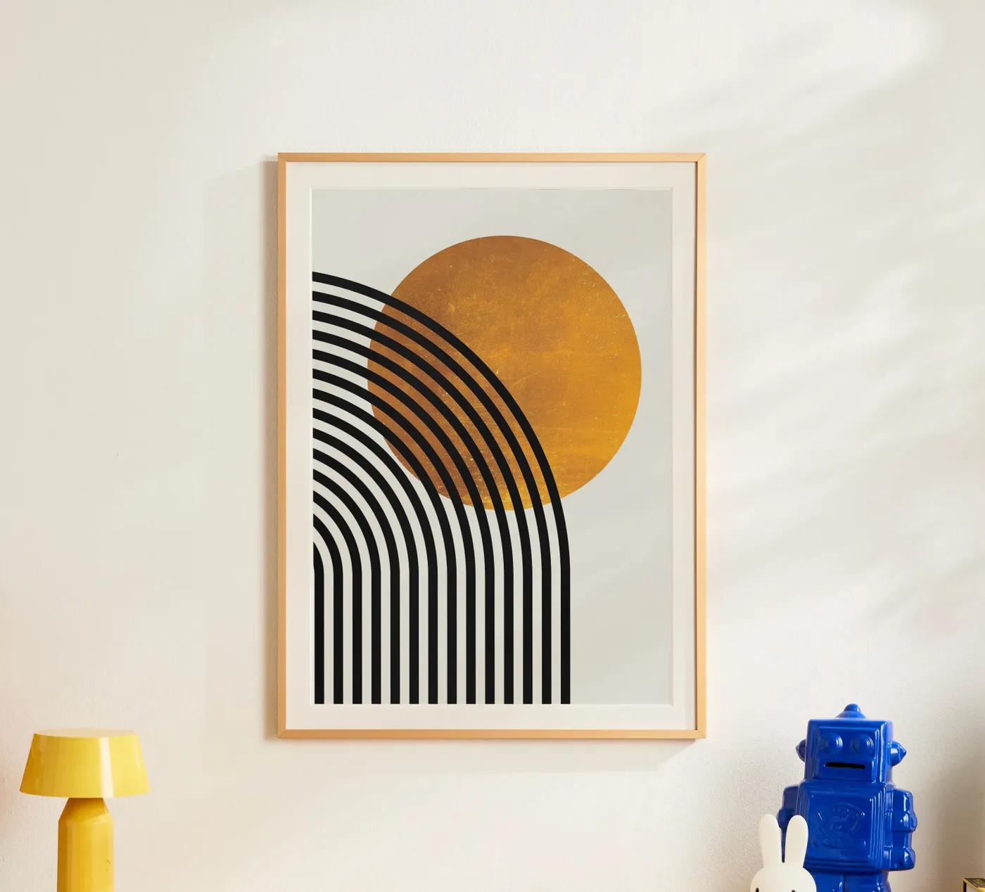 circle line-pattern poster de Ron Bale