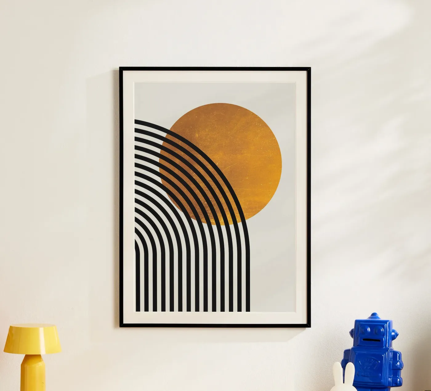 circle line-pattern poster de Ron Bale