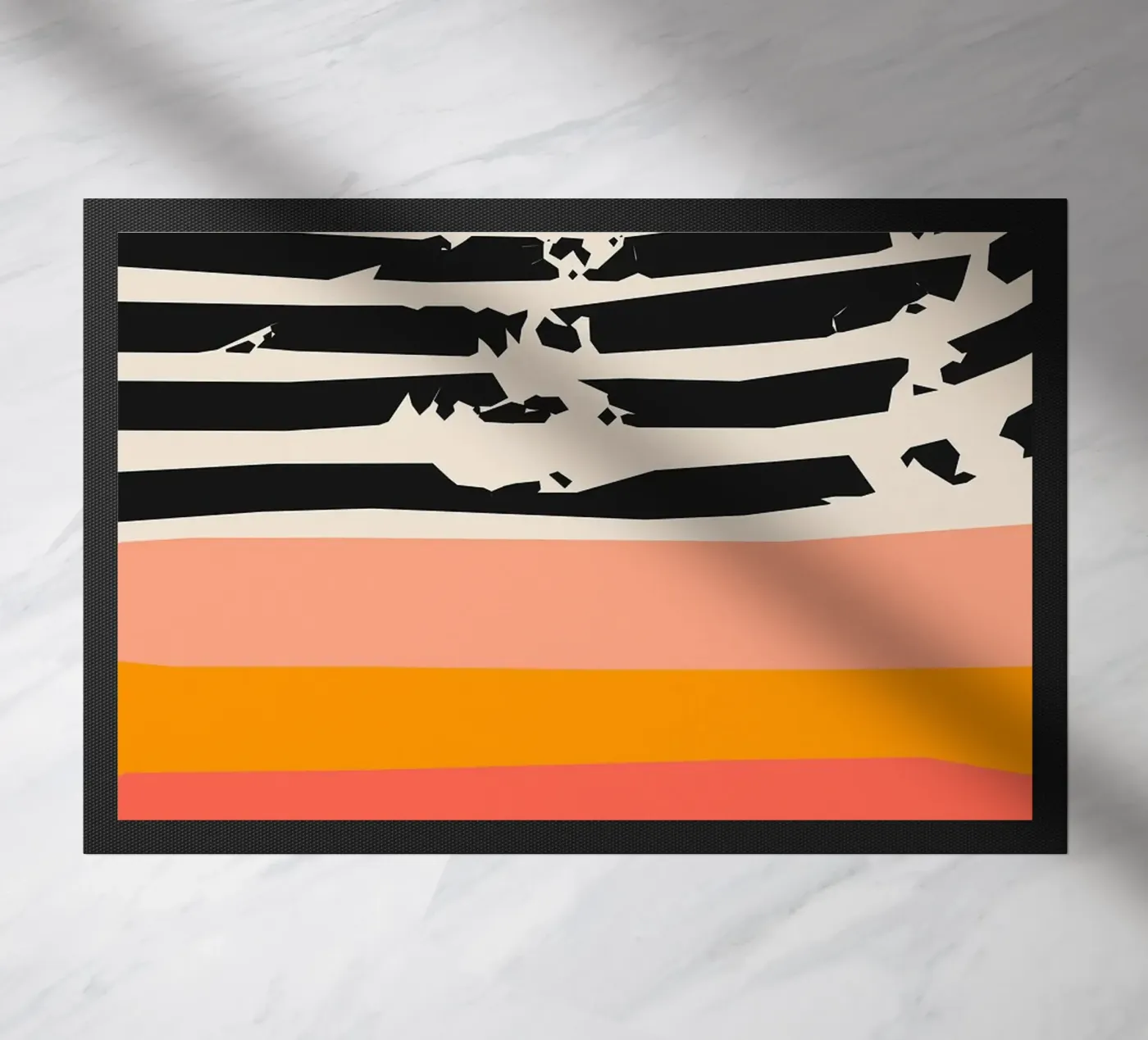 stripes lines pattern Fußmatte von Ron Bale