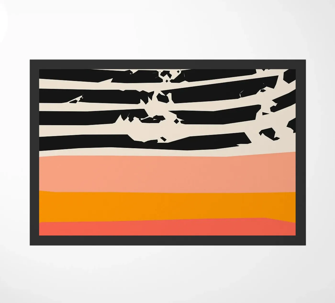 stripes lines pattern Fußmatte von Ron Bale