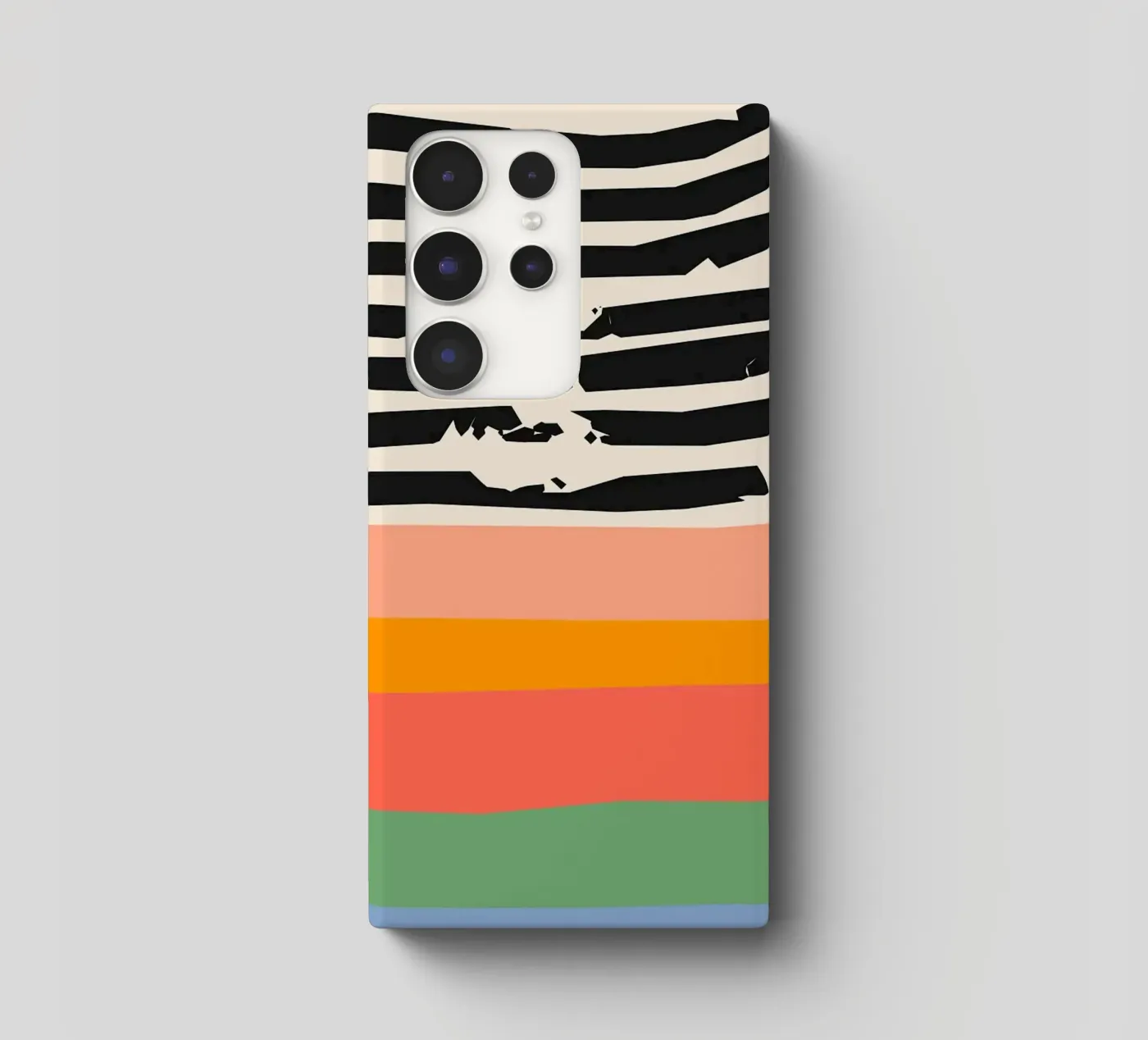 motivo a strisce e linee cover samsung da Ron Bale