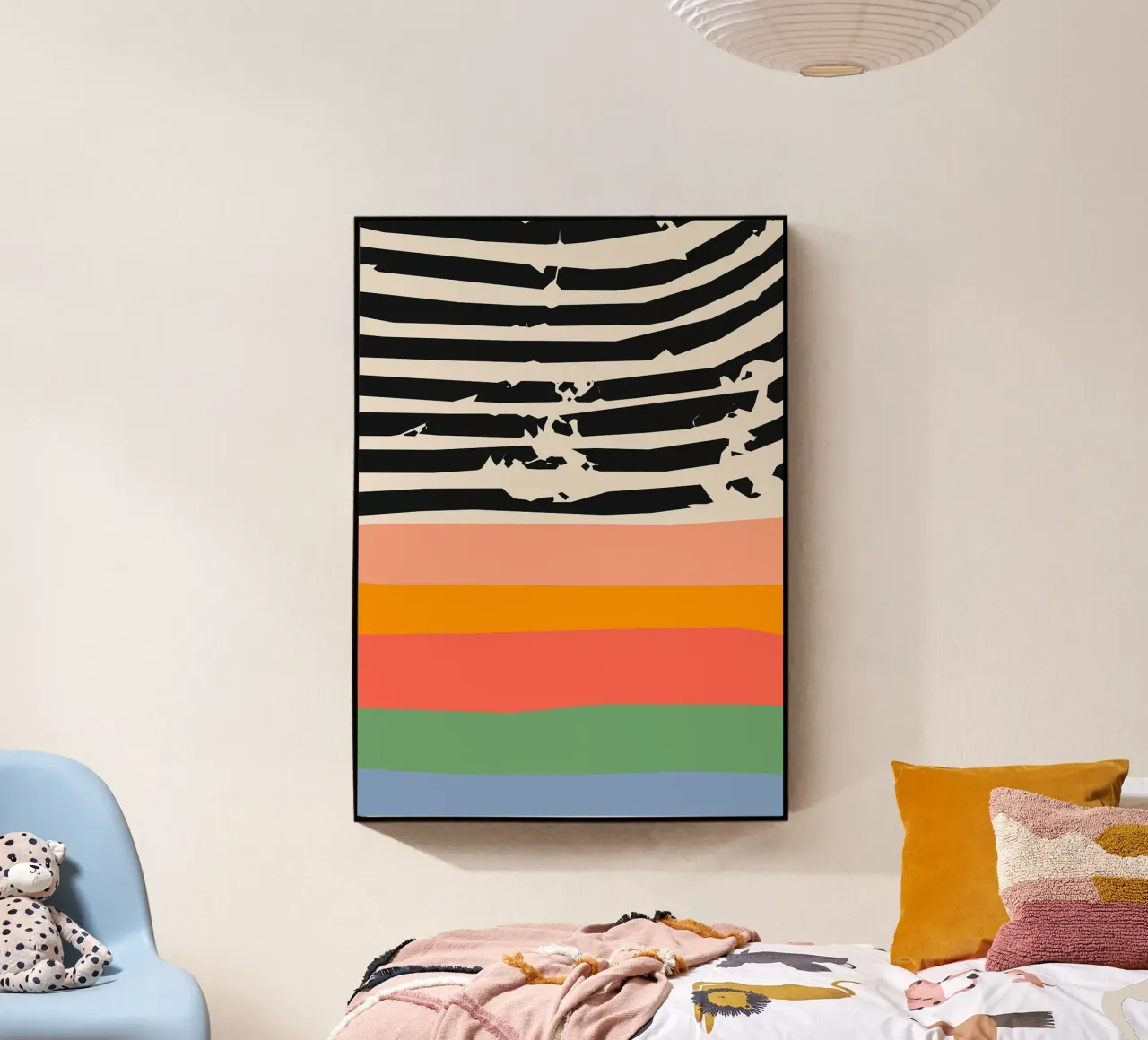 stripes lines pattern plexiglas de Ron Bale