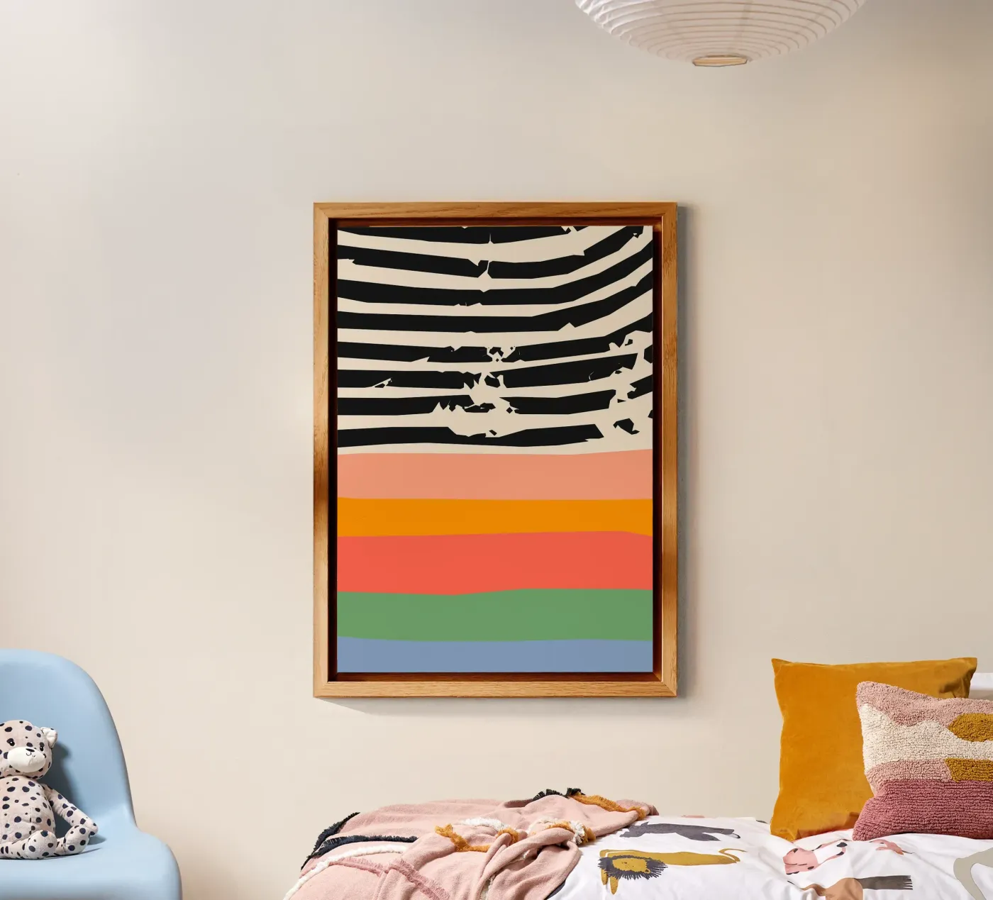 stripes lines pattern forex plate by Ron Bale