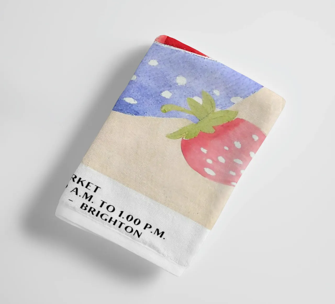 Mercato della frutta di Brighton - Fragola asciugamano da bagno da harris shop