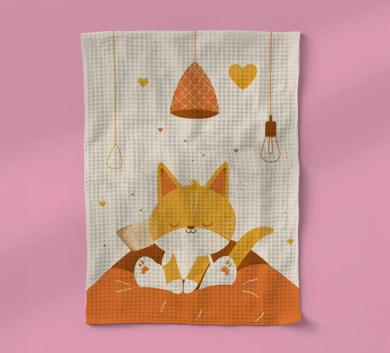 Silence gracieux d'un Birman baigné dans la lumière chaude torchon de DesignDoodle