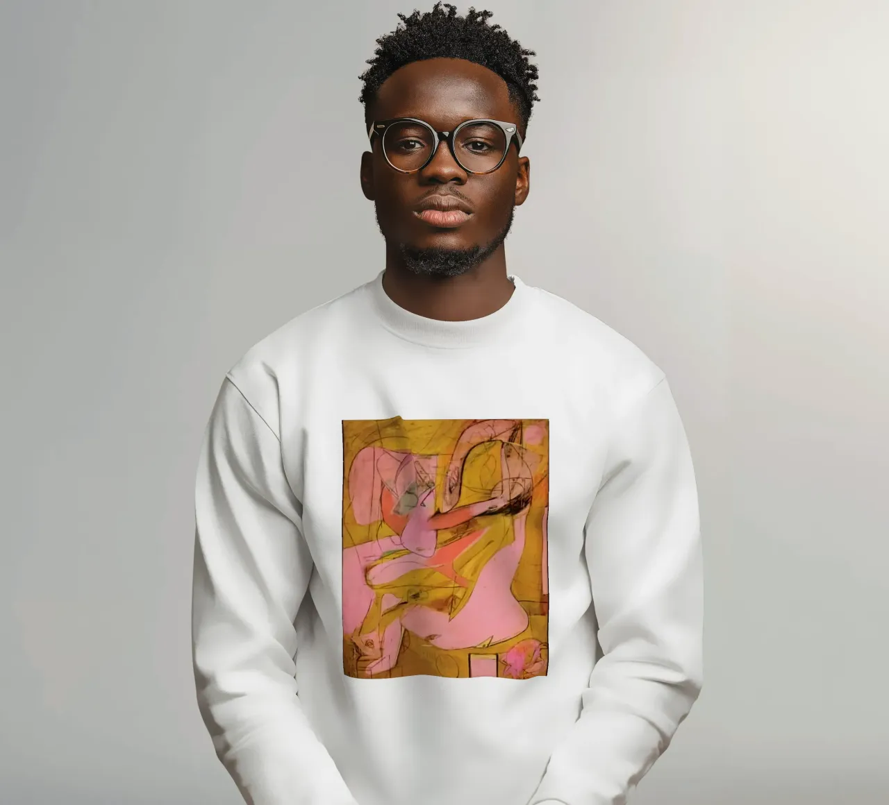 Willem De Kooning Woman sweatshirt by Family ARTWORK