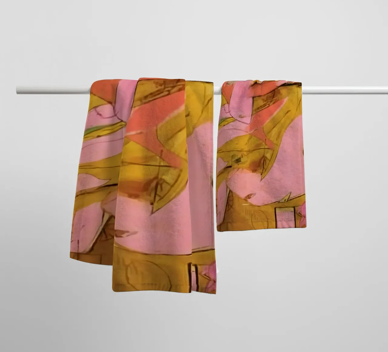 Willem De Kooning Donna asciugamano da bagno da Family ARTWORK