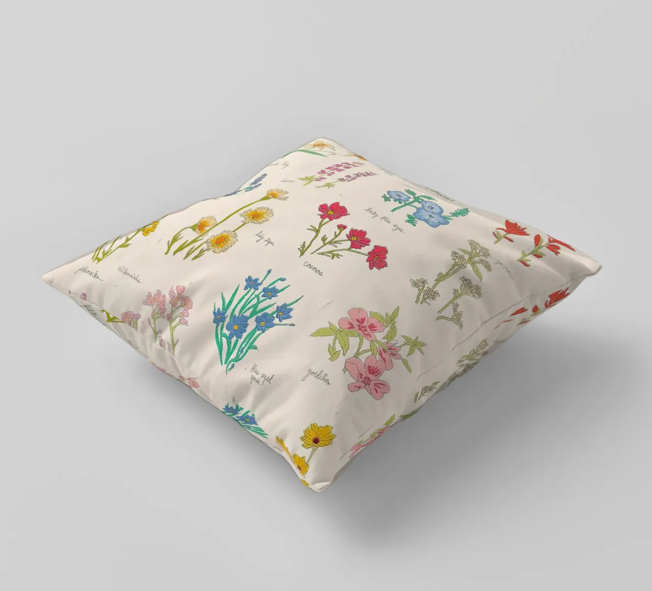 Fiori selvatici del Pacifico nordoccidentale cuscino da harris shop