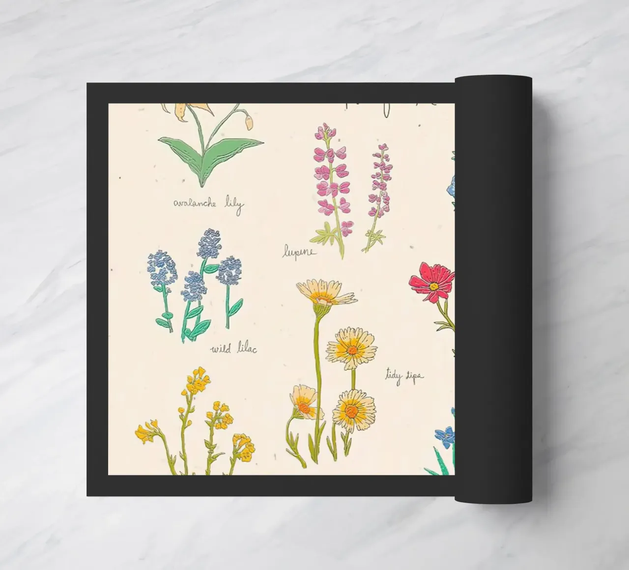 Fiori selvatici del Pacifico nordoccidentale zerbino da harris shop