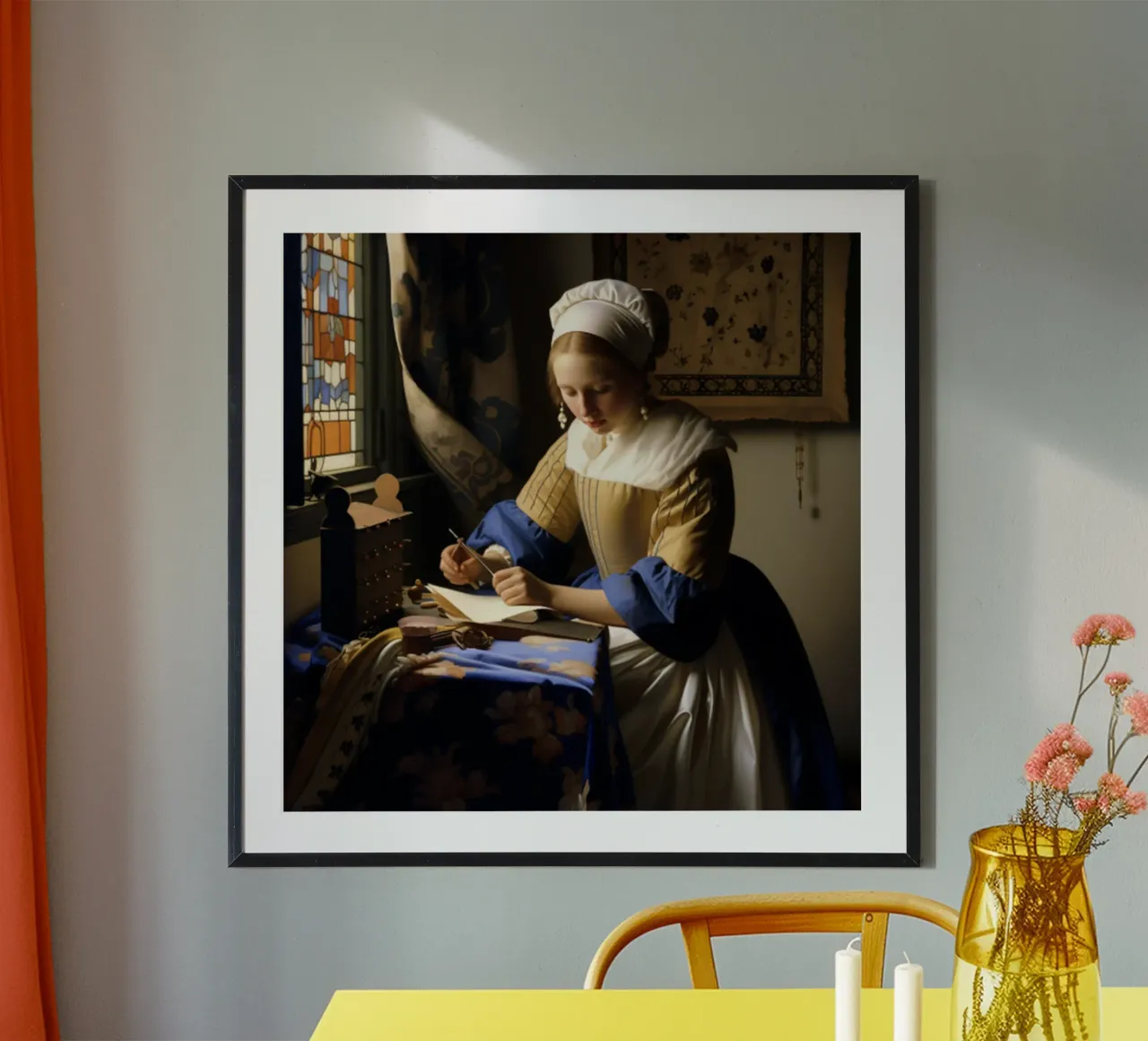 donne impegnate a fare pizzi e merletti poster da The Dinda