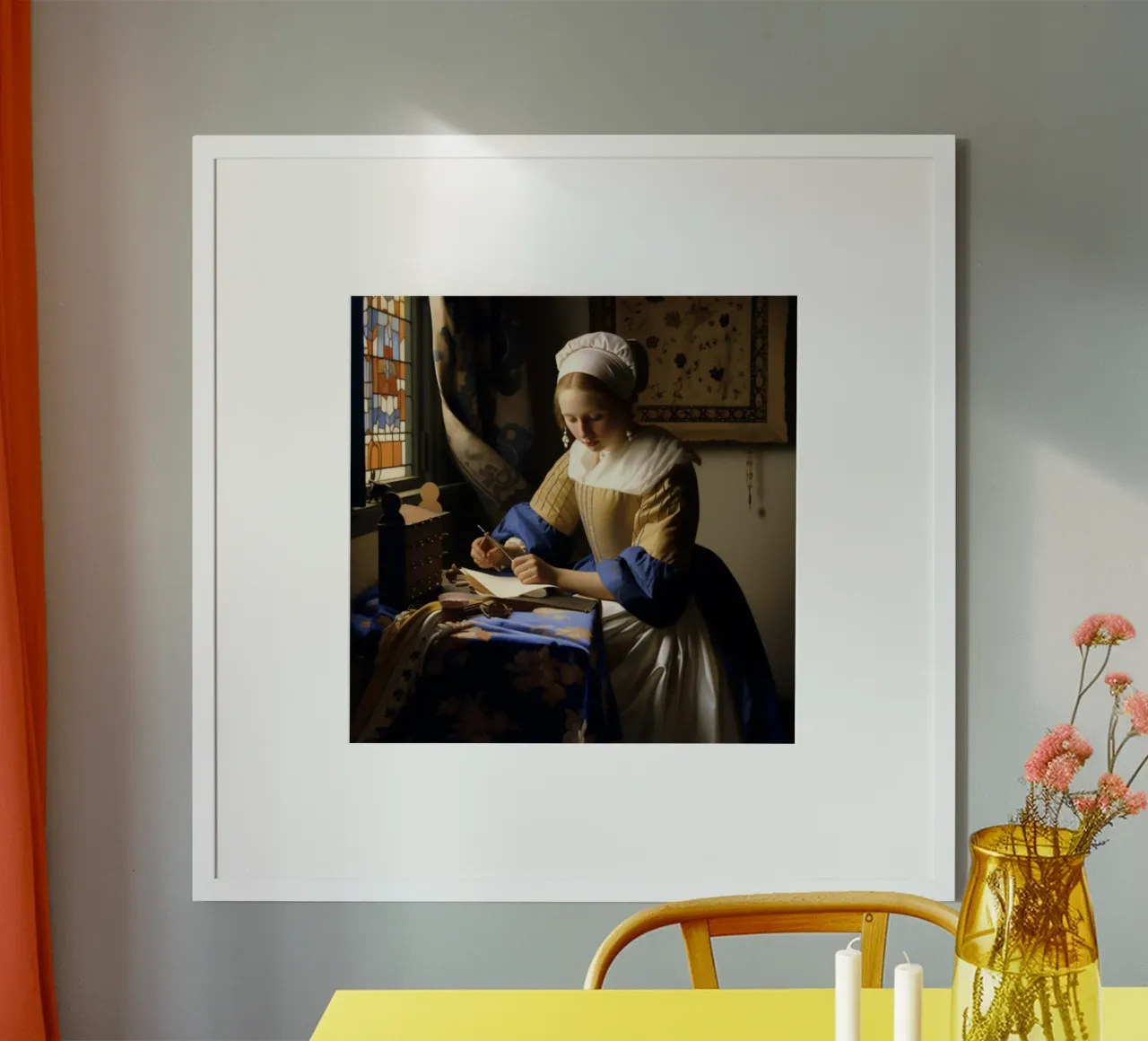 donne impegnate a fare pizzi e merletti poster da The Dinda