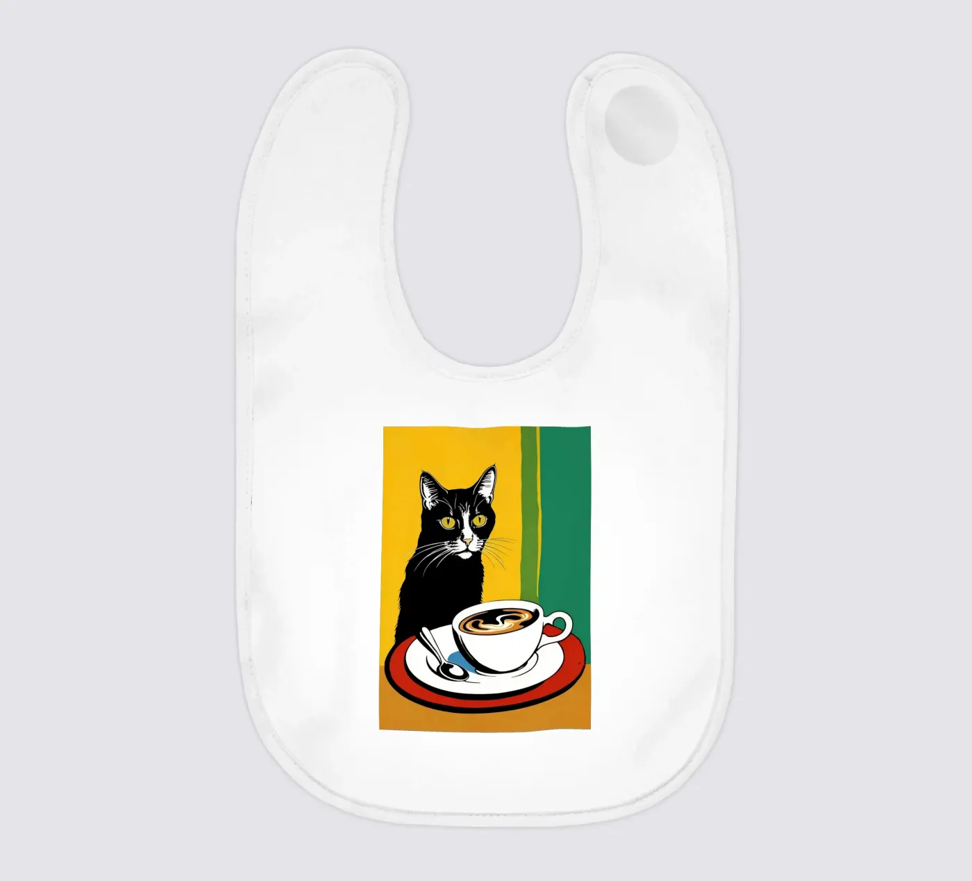 Gatto e caffè bavaglino da Arjun