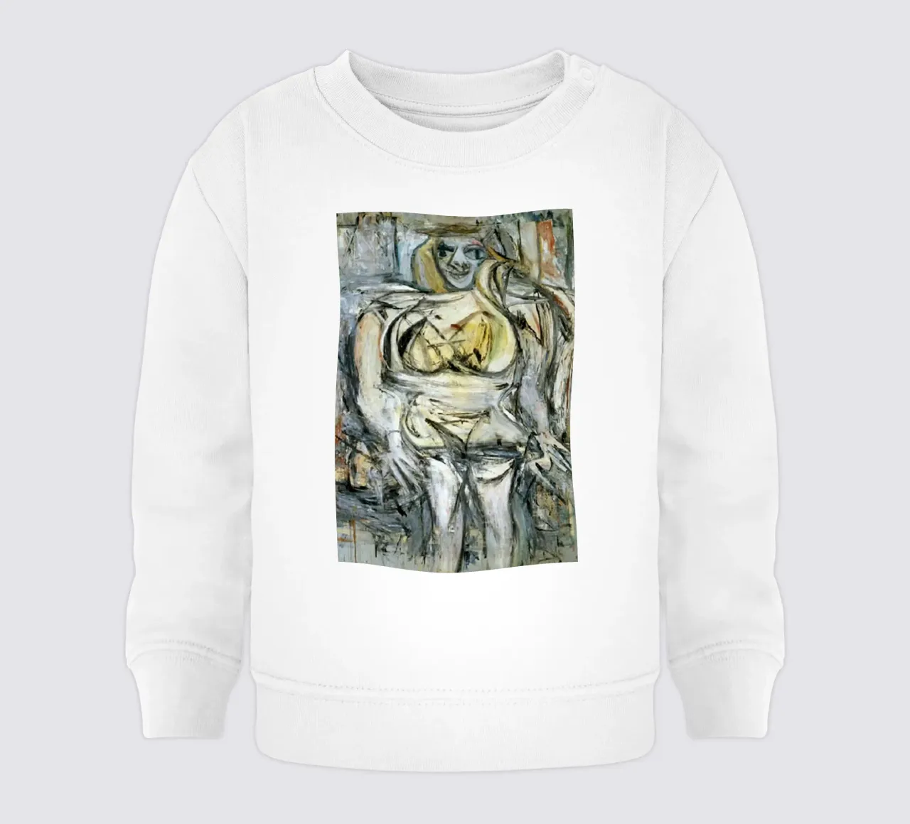 Willem De Kooning Sexy Woman baby sweatshirt by Family ARTWORK