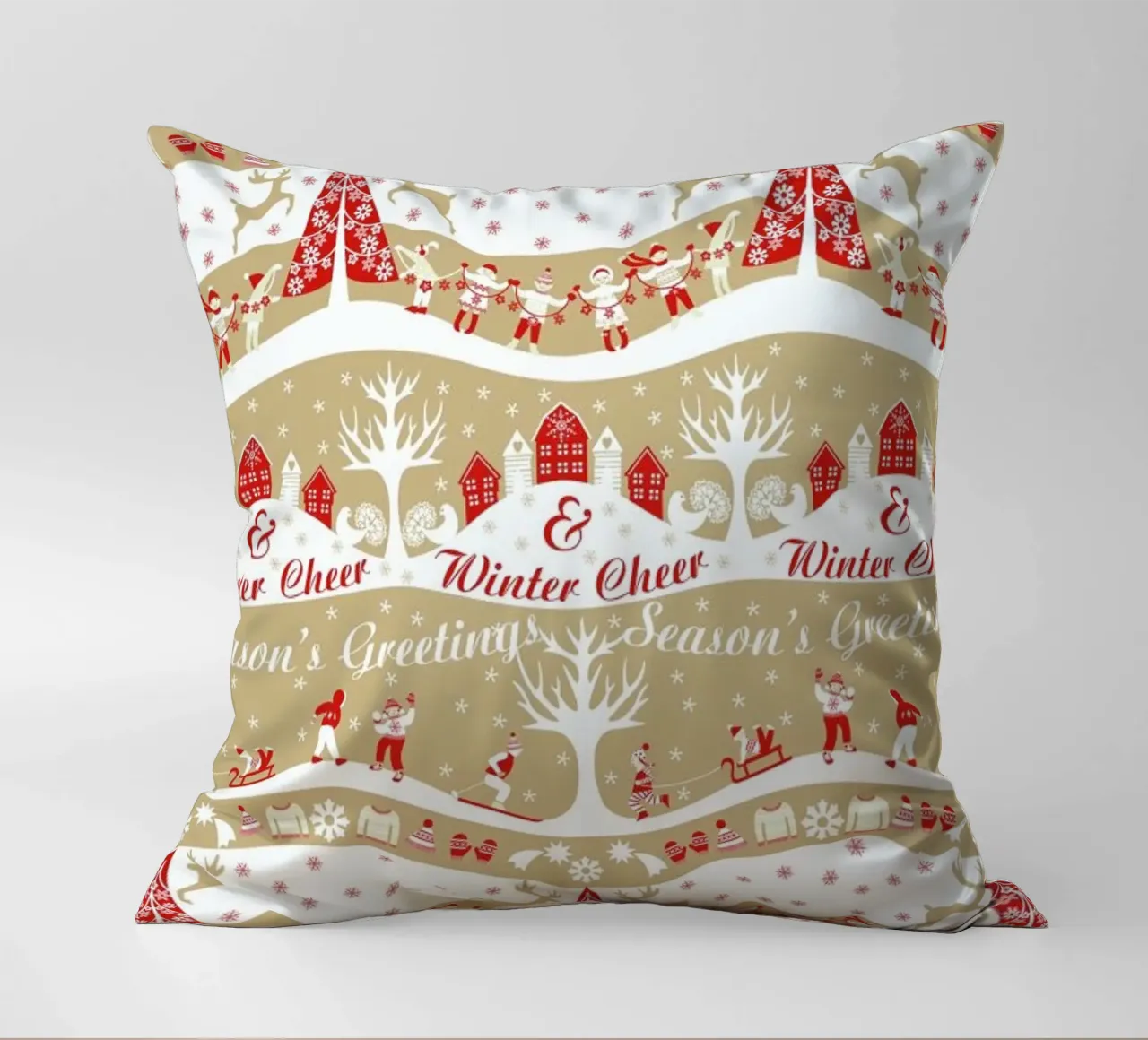 Christmas Magic cuscino da Catherine Aguilar