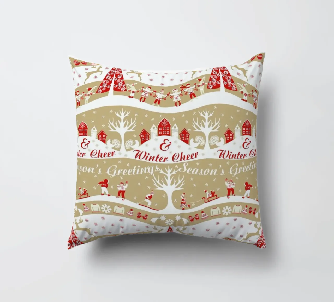 Christmas Magic cuscino da Catherine Aguilar