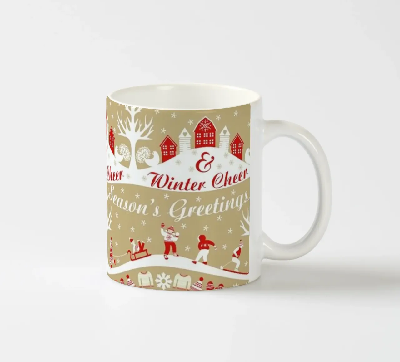 Christmas Magic tazza in ceramica da Catherine Aguilar