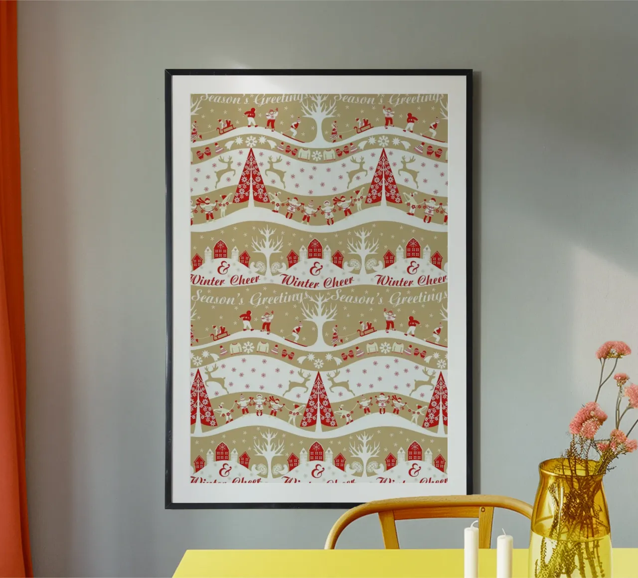 Christmas Magic poster da Catherine Aguilar