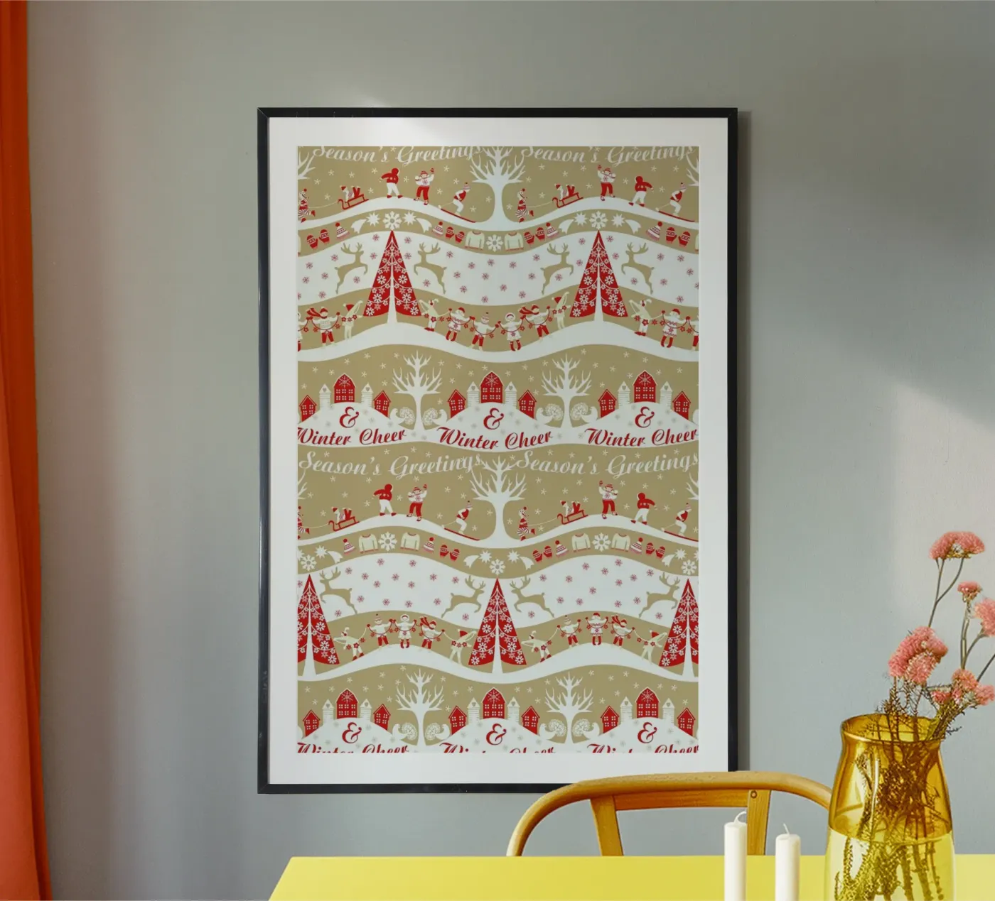 Christmas Magic poster da Catherine Aguilar