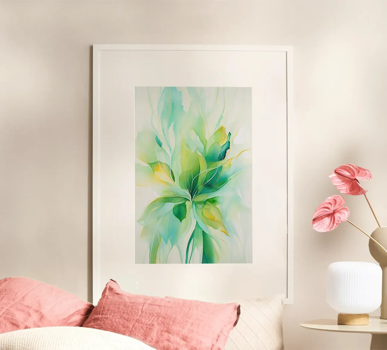 Arte da parete di Imagine poster con telaio in legno da Imagine
