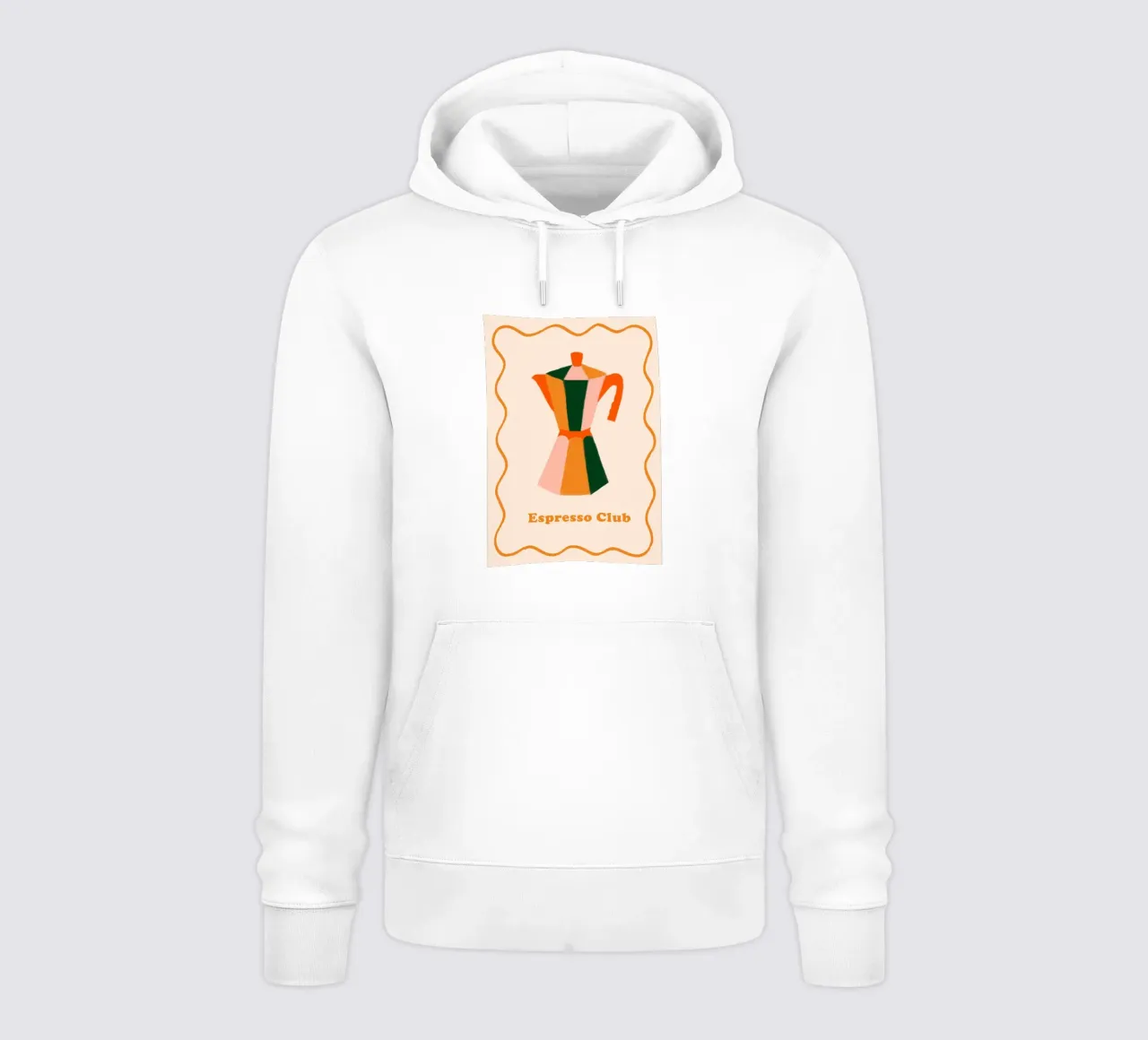 Espresso Club felpa con cappuccio da Attaboy Dsgn