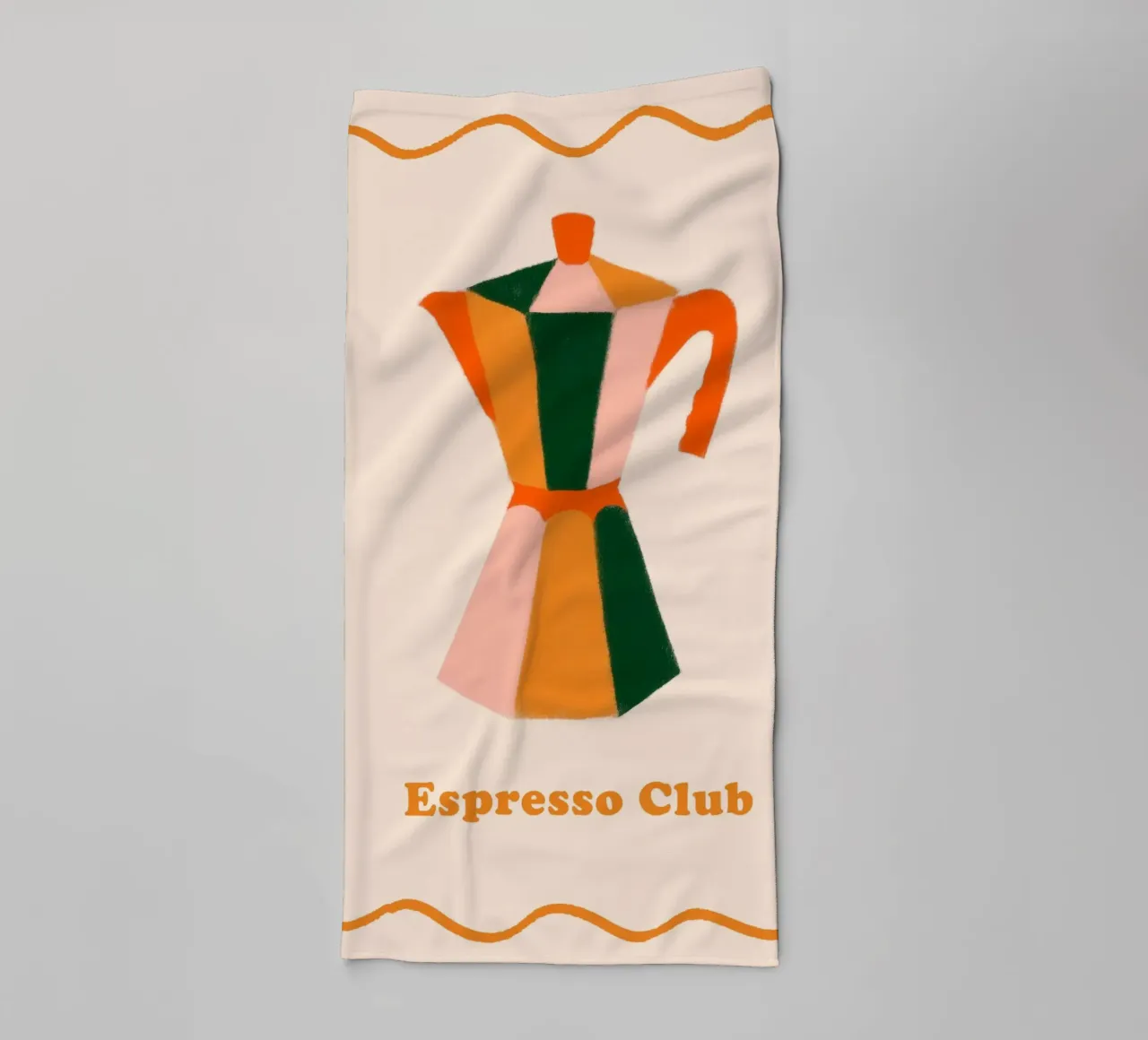 Espresso Club asciugamano da bagno da Attaboy Dsgn