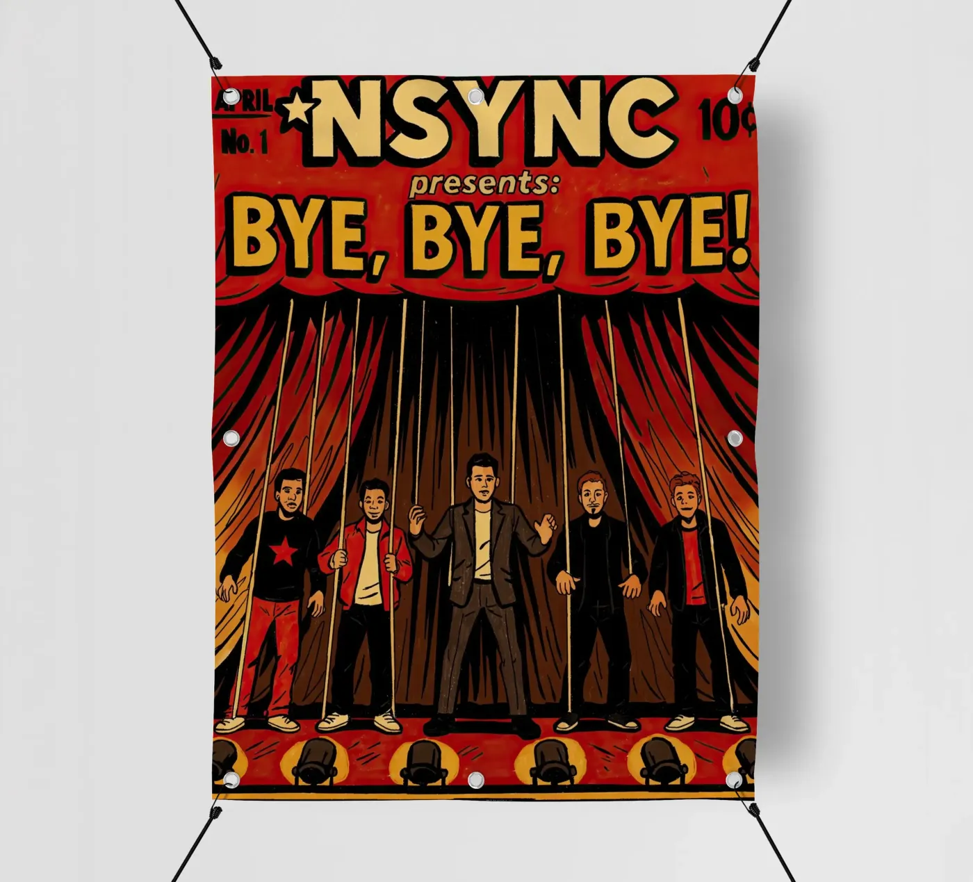 NSYNC Bye, Bye, Bye telo in pvc da lucasmeier