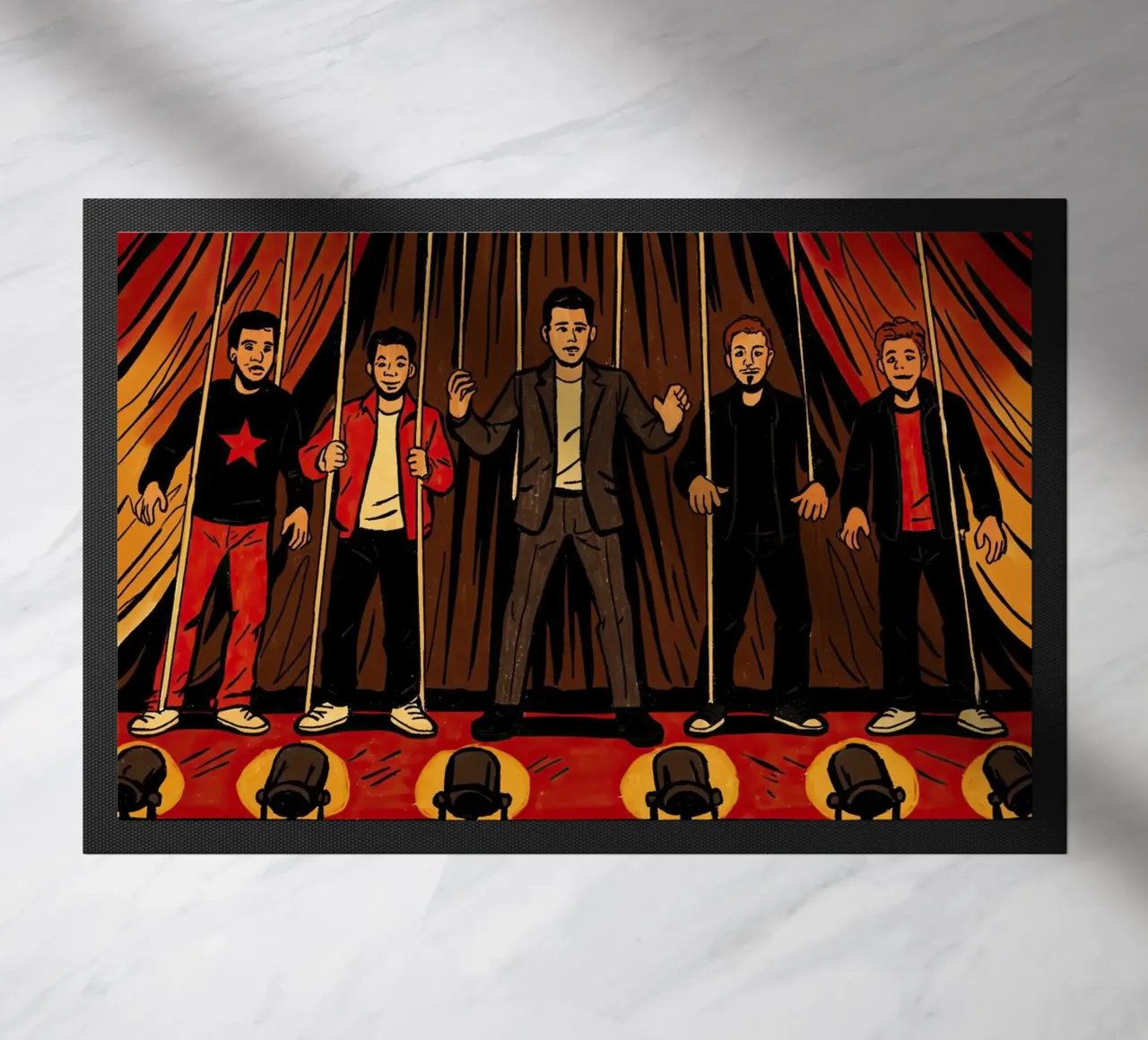 NSYNC Bye, Bye, Bye doormat by lucasmeier