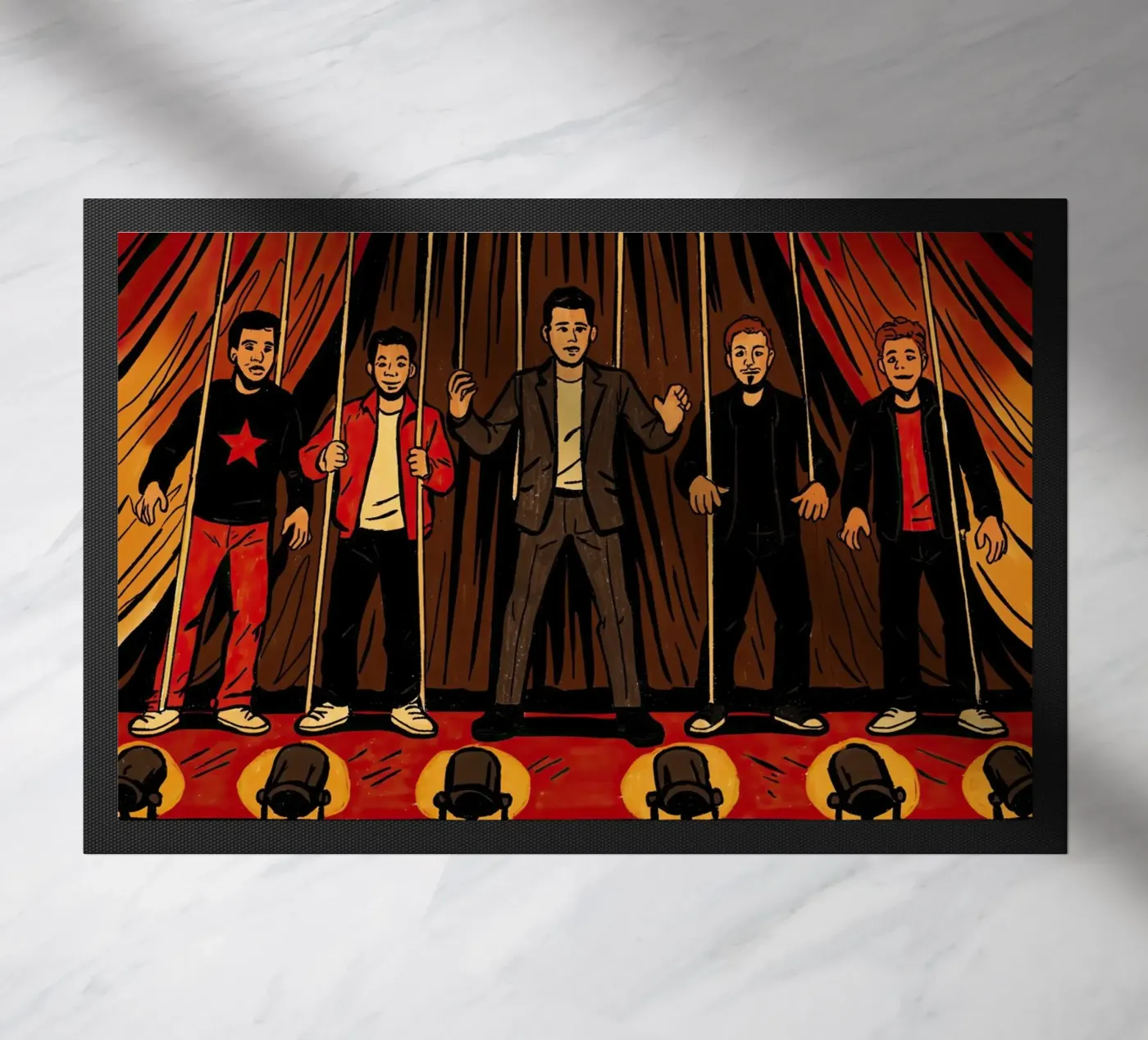 NSYNC Bye, Bye, Bye doormat by lucasmeier