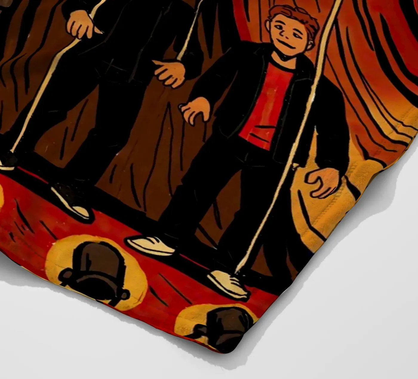 NSYNC Bye, Bye, Bye plaid polaire de lucasmeier