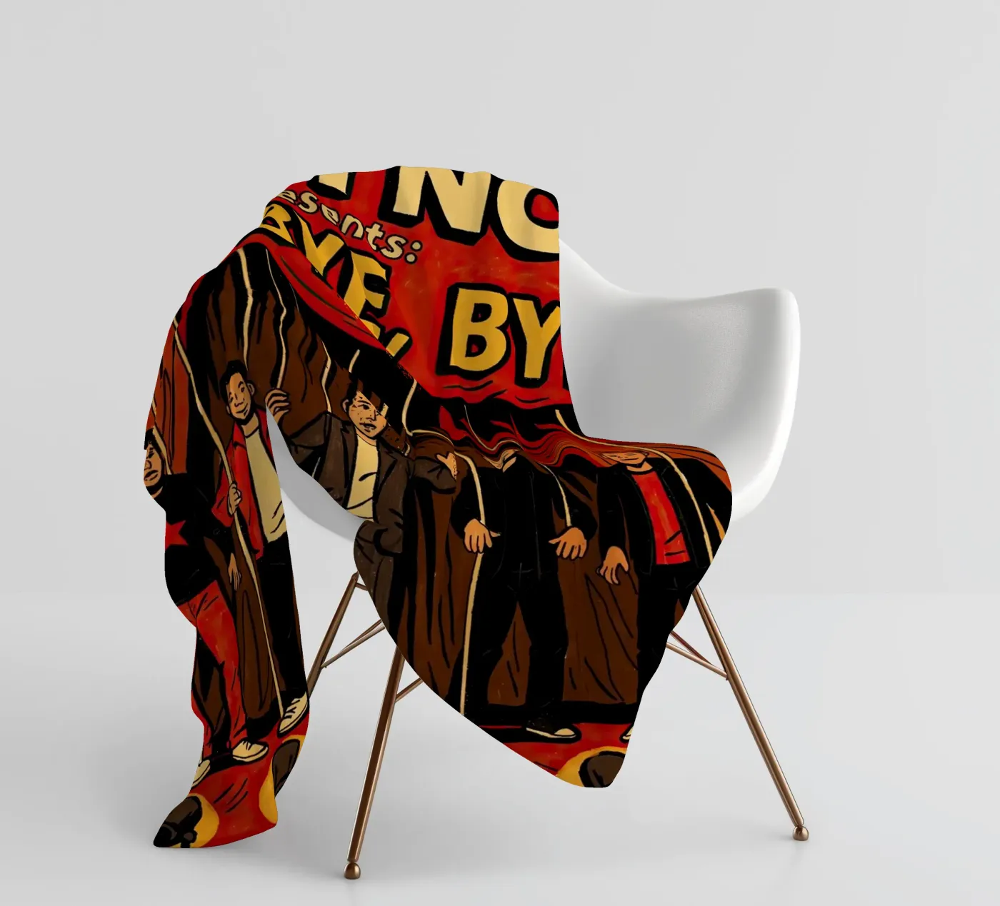 NSYNC Bye, Bye, Bye plaid polaire de lucasmeier