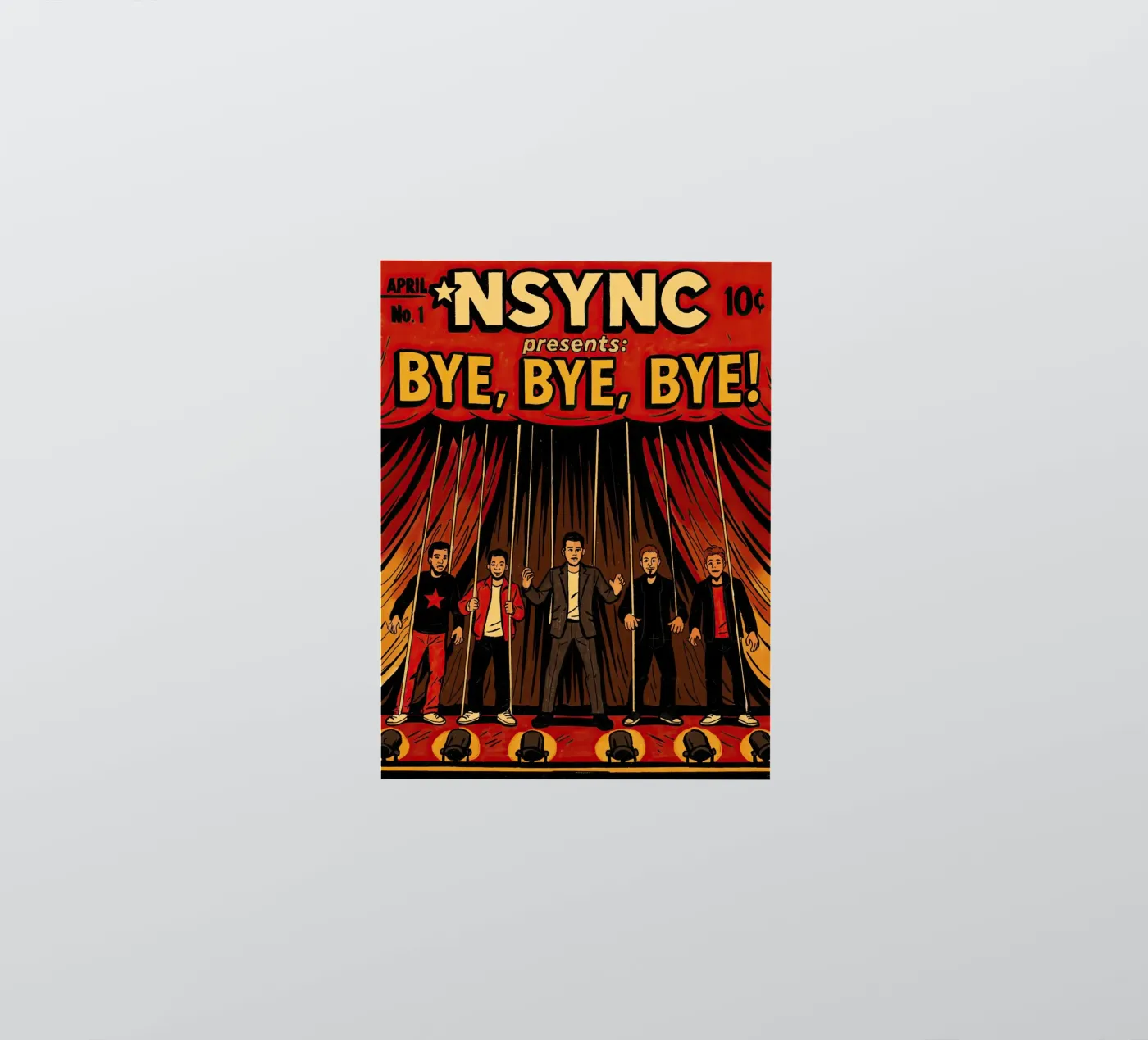 NSYNC Bye, Bye, Bye Sticker von lucasmeier