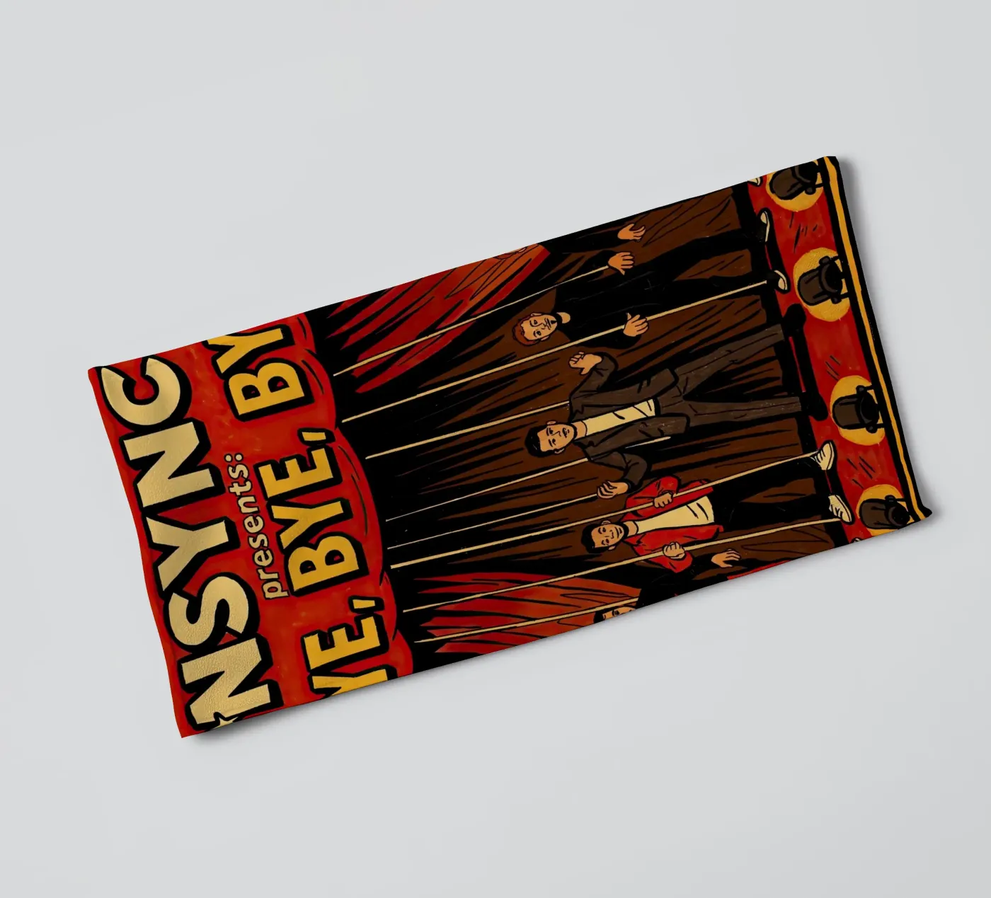 NSYNC Bye, Bye, Bye towel by lucasmeier