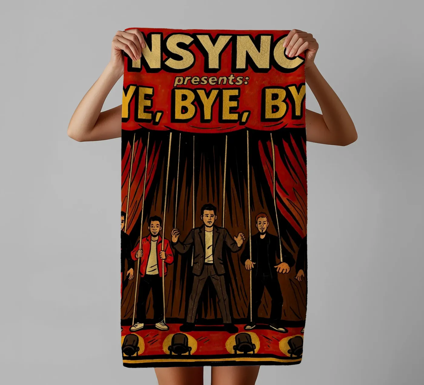 NSYNC Bye, Bye, Bye towel by lucasmeier